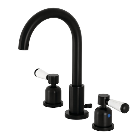 Fauceture Paris Widespread Bathroom Faucet, Matte Black FSC8920DPL
